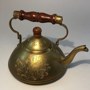 Little Brass Teapot from India